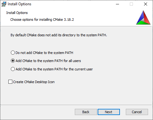 CMake PATH Option